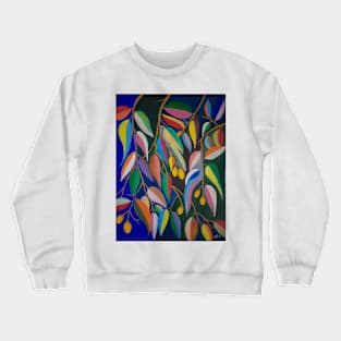 Abract Leafies Crewneck Sweatshirt